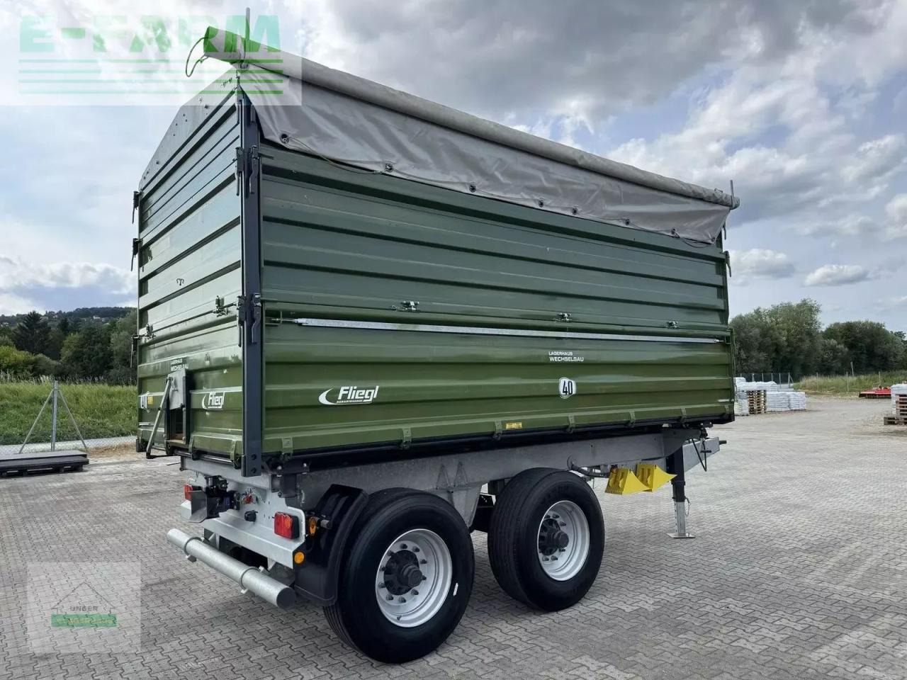 Fliegl tdk 200 - Сельскохозяйственный прицеп-самосвал: фото 4 Fliegl tdk 200 - Сельскохозяйственный прицеп-самосвал: фото 4