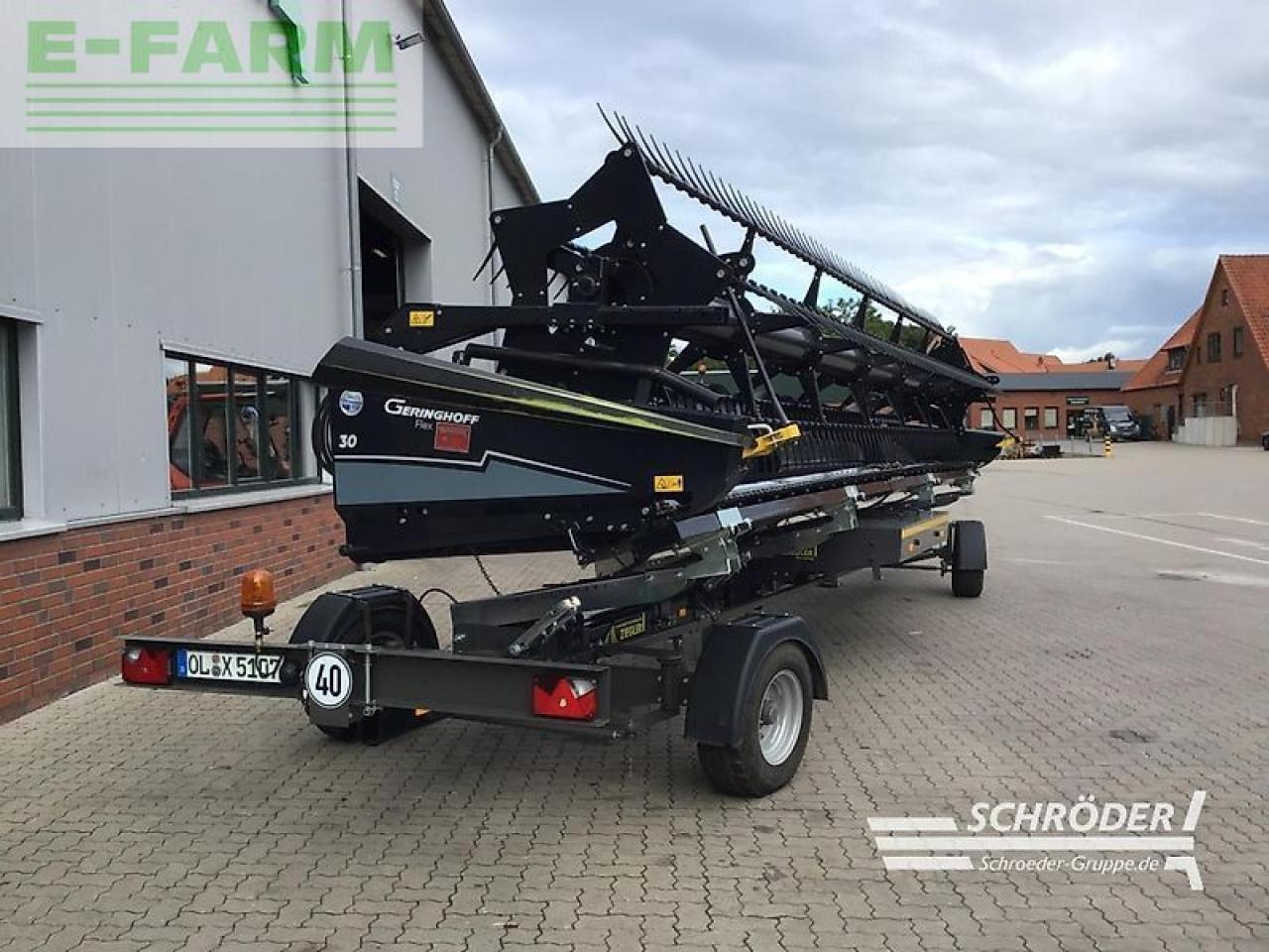 Geringhoff flex 30 / 9,15m + wagen - Жатка зерновая: фото 3 Geringhoff flex 30 / 9,15m + wagen - Жатка зерновая: фото 3