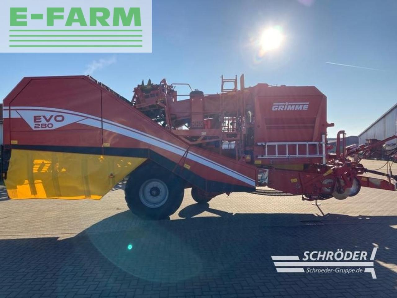 Grimme evo 280 - Картофелеуборочный комбайн: фото 4 Grimme evo 280 - Картофелеуборочный комбайн: фото 4