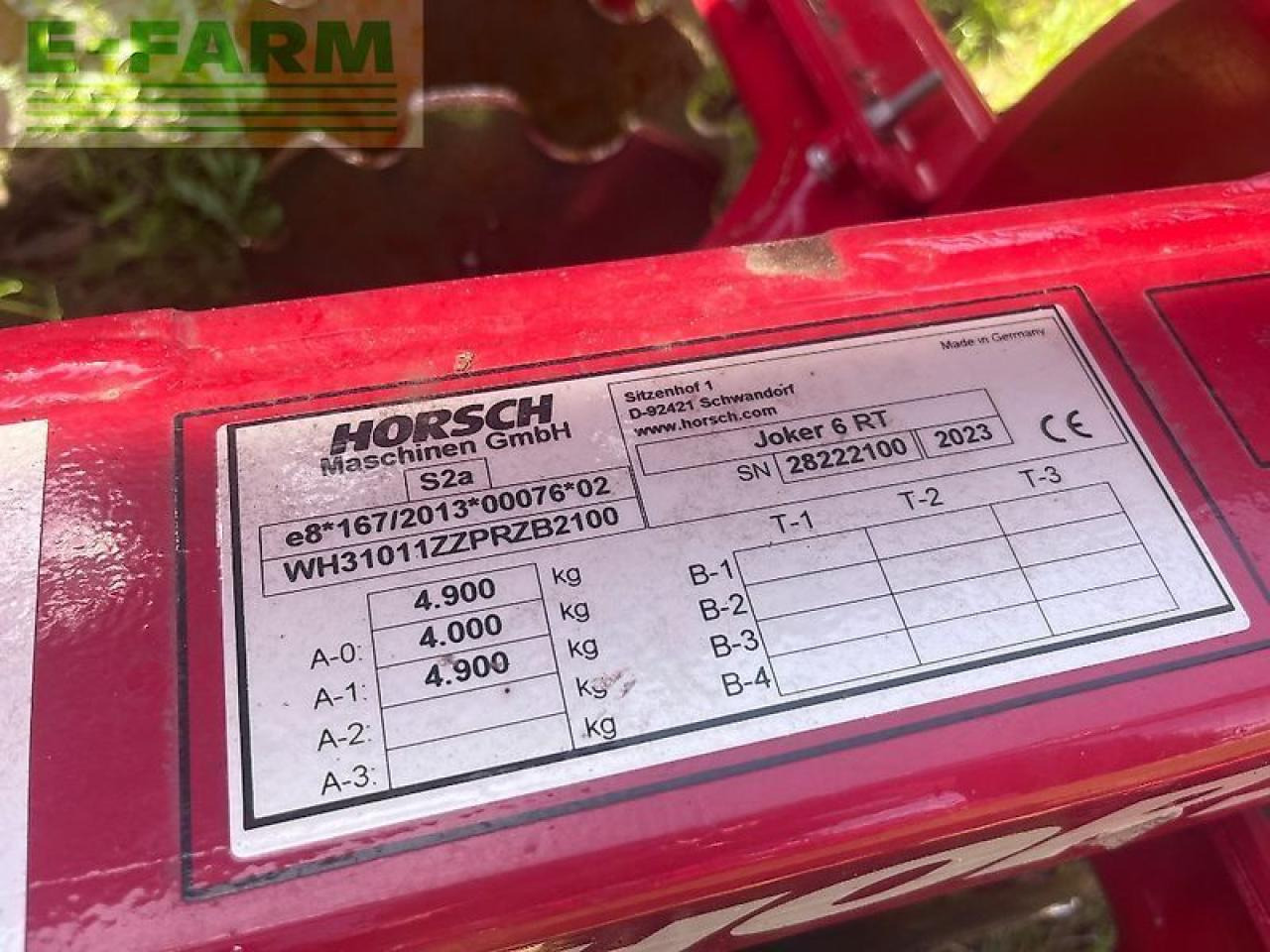 Horsch joker 6 rt - Дисковая борона: фото 2 Horsch joker 6 rt - Дисковая борона: фото 2