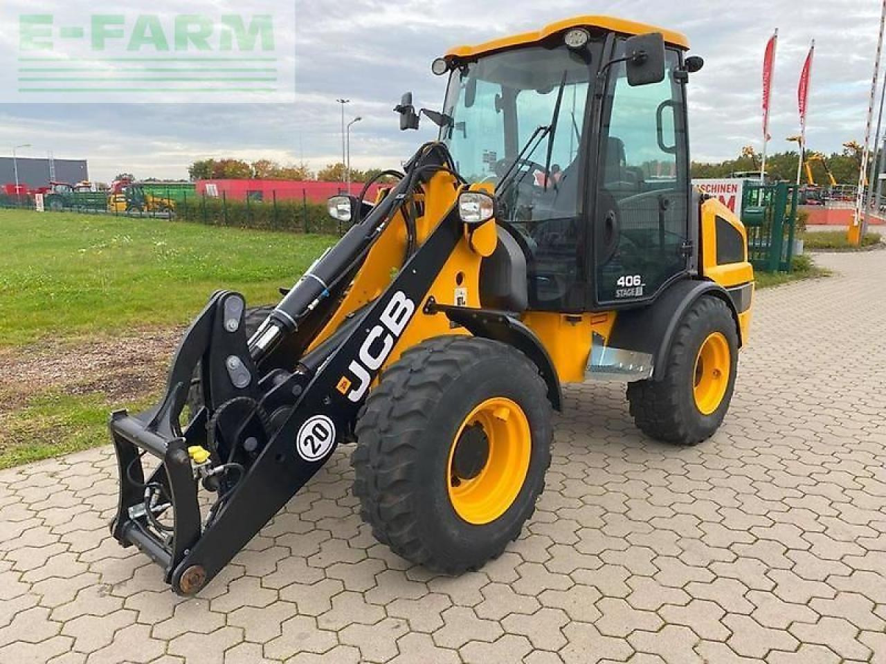JCB 406 agri - Мини-экскаватор: фото 1 JCB 406 agri - Мини-экскаватор: фото 1