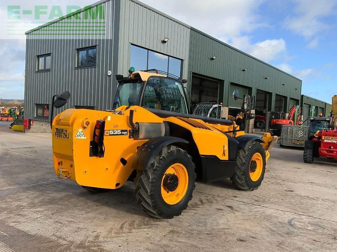 Телескопический погрузчик JCB 535-125 hi viz telehandler (st24979): фото 7 Телескопический погрузчик JCB 535-125 hi viz telehandler (st24979): фото 7