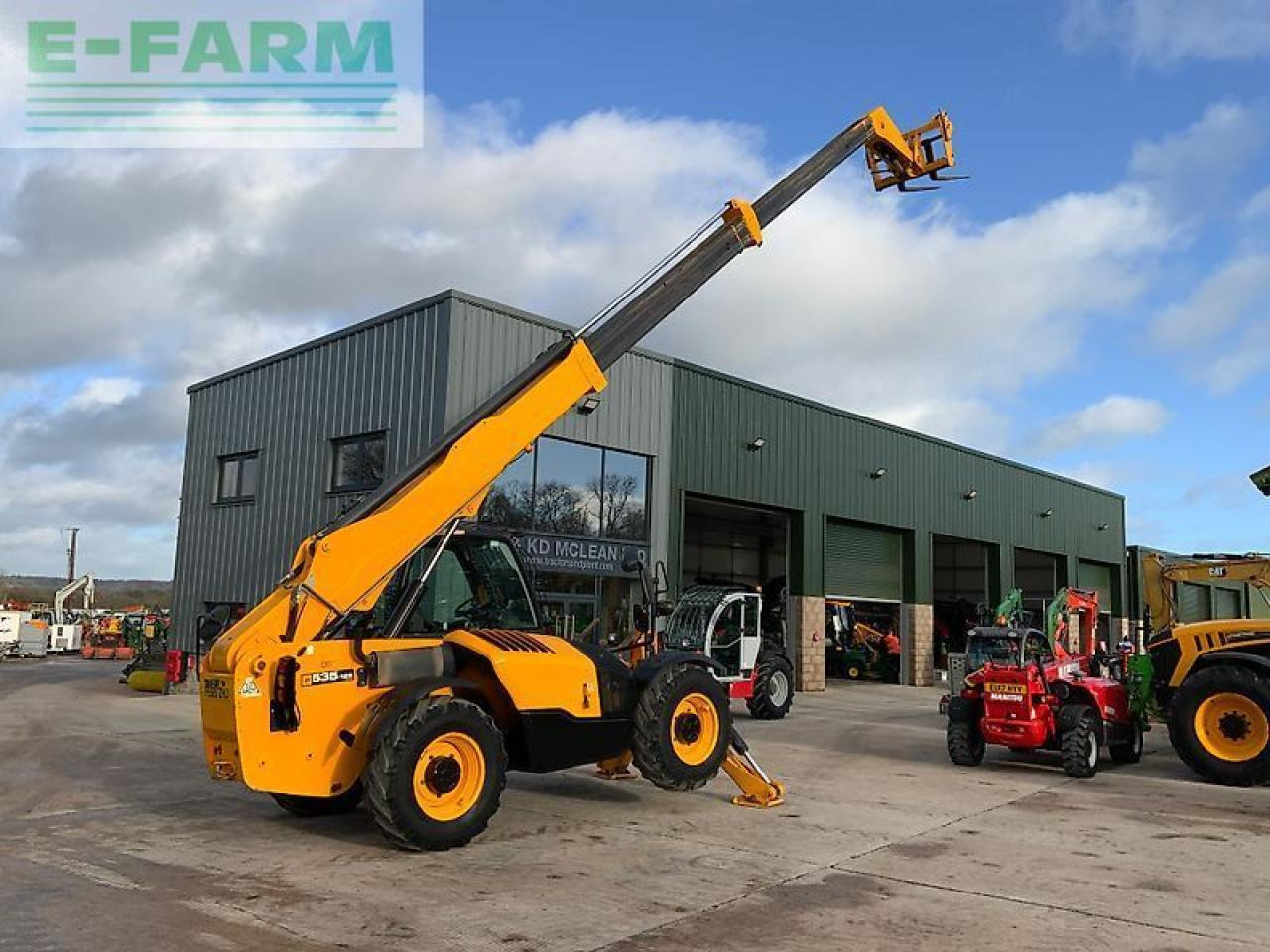 Телескопический погрузчик JCB 535-125 hi viz telehandler (st24979): фото 8 Телескопический погрузчик JCB 535-125 hi viz telehandler (st24979): фото 8