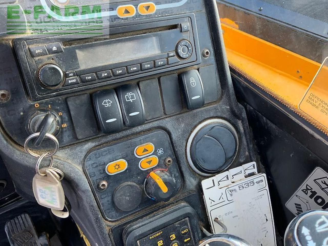 Телескопический погрузчик JCB 535-125 hi viz telehandler (st24979): фото 17 Телескопический погрузчик JCB 535-125 hi viz telehandler (st24979): фото 17