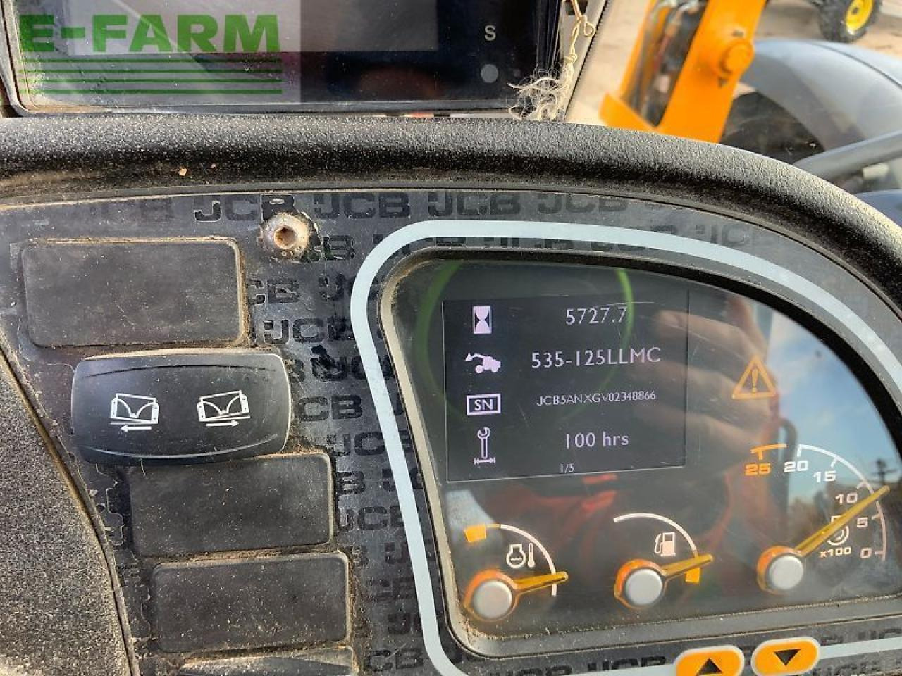 Телескопический погрузчик JCB 535-125 hi viz telehandler (st24979): фото 16 Телескопический погрузчик JCB 535-125 hi viz telehandler (st24979): фото 16