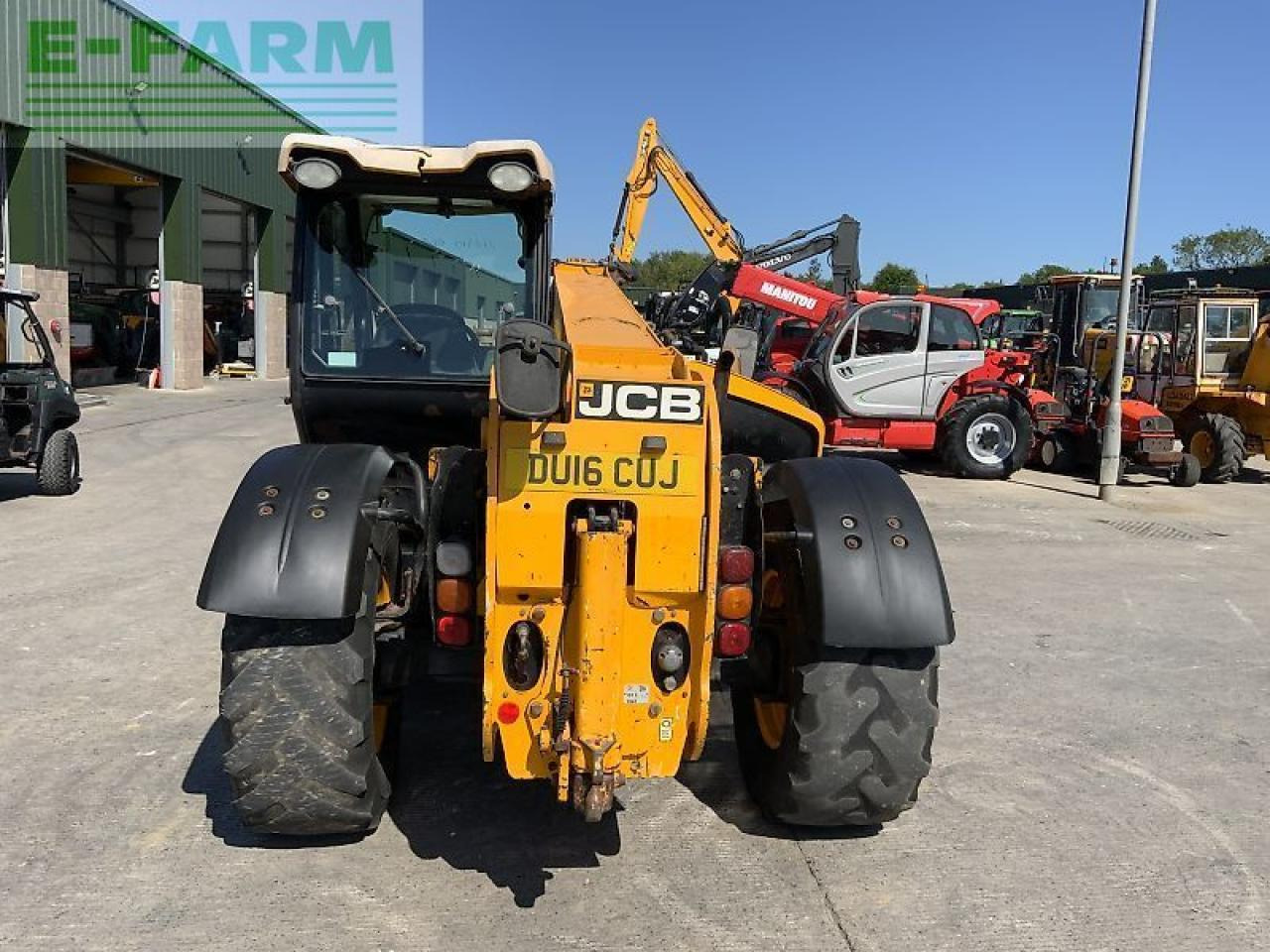 Телескопический погрузчик JCB 536-70 agri super telehandler (st23536): фото 8