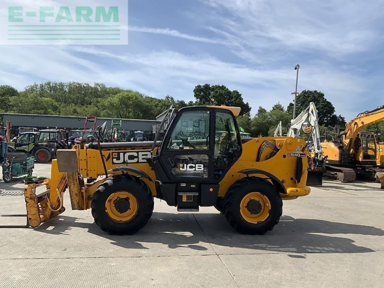 Телескопический погрузчик JCB 540-170 telehandler (st23482): фото 6