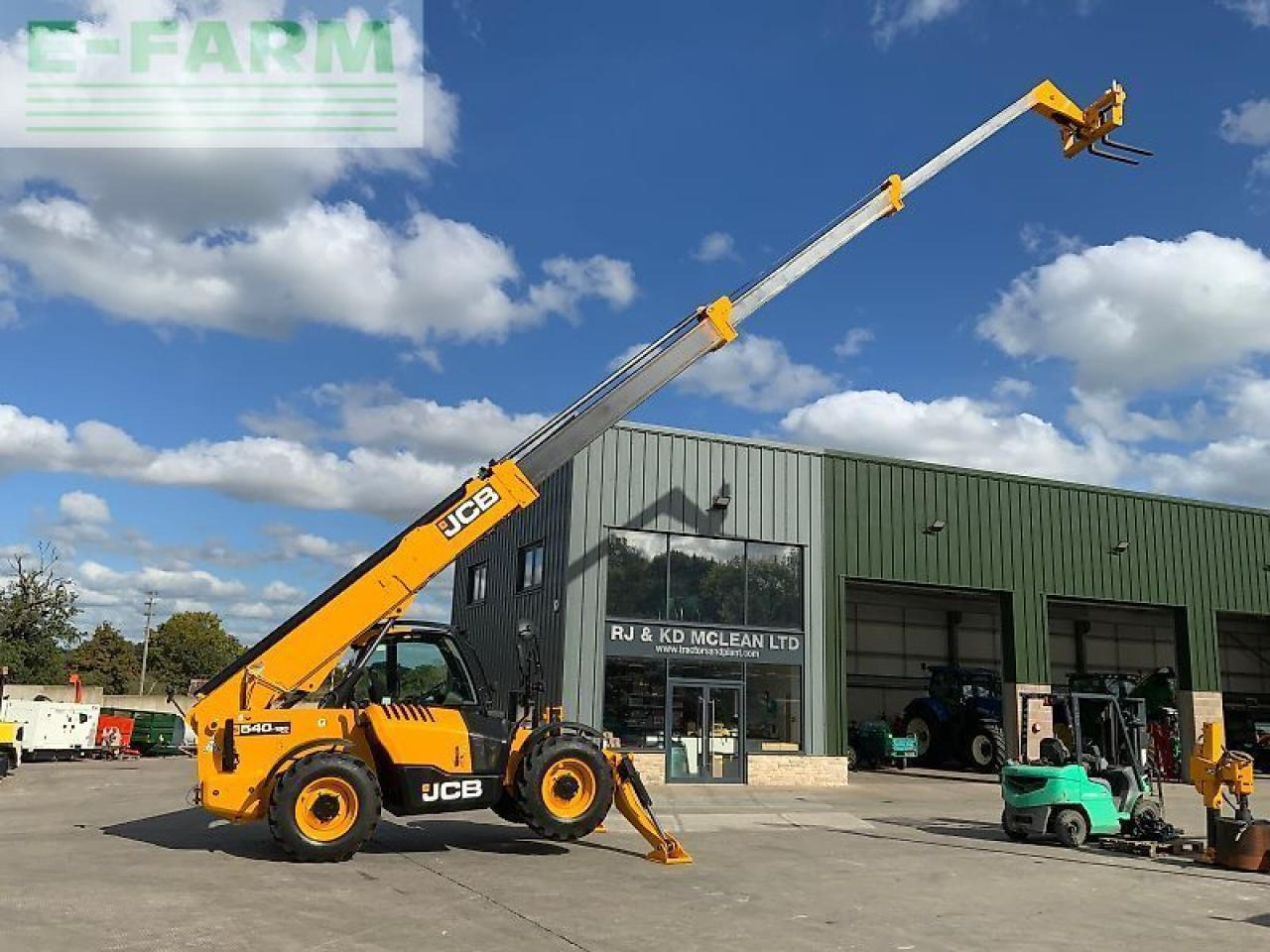 JCB 540-180 hi viz telehandler (st24622) - Телескопический погрузчик: фото 1 JCB 540-180 hi viz telehandler (st24622) - Телескопический погрузчик: фото 1