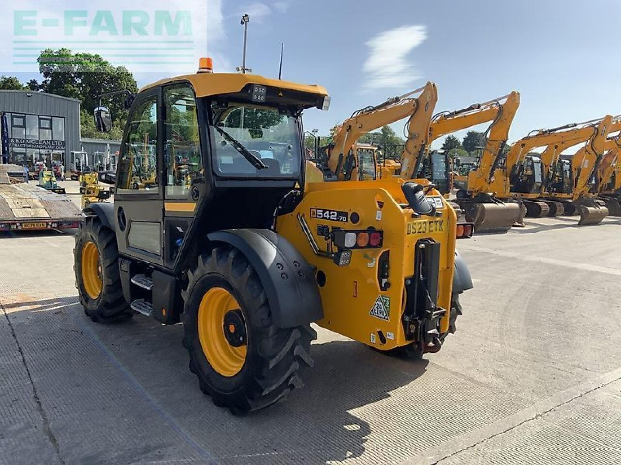 Мини-экскаватор JCB 542-70 agri xtra telehandler (st23367): фото 7