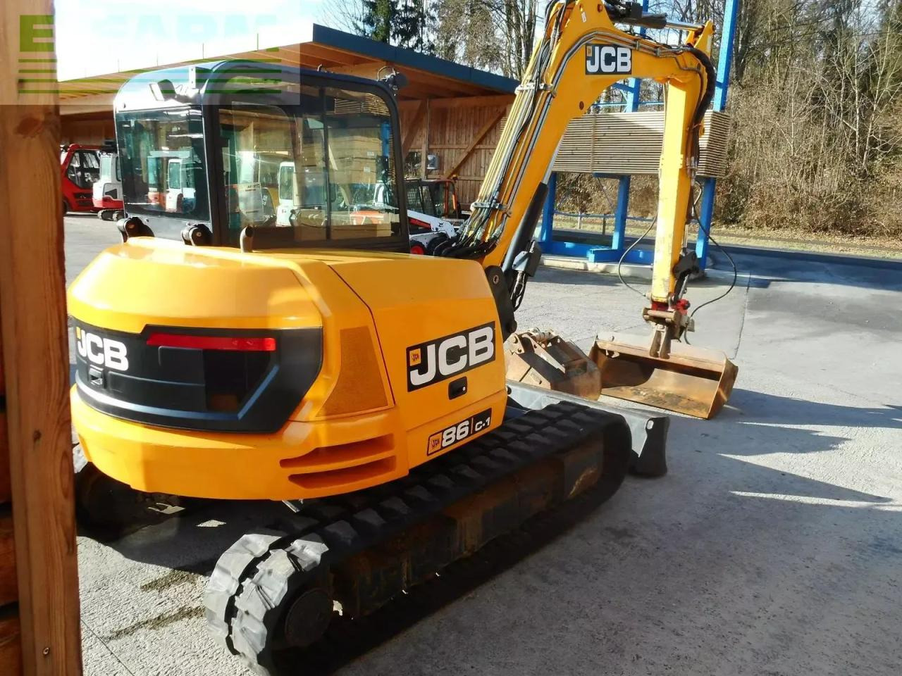 JCB 86 c-1 ( 8.775kg ) - Мини-экскаватор: фото 4 JCB 86 c-1 ( 8.775kg ) - Мини-экскаватор: фото 4