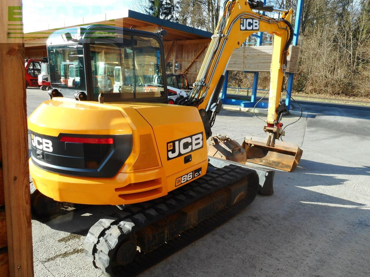 JCB 86 c-1 ( 8.775kg ) - Мини-экскаватор: фото 4 JCB 86 c-1 ( 8.775kg ) - Мини-экскаватор: фото 4