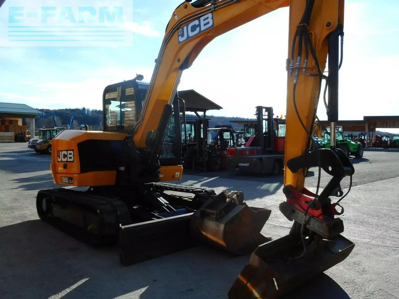 JCB 86 c-1 ( 8.775kg ) - Мини-экскаватор: фото 5 JCB 86 c-1 ( 8.775kg ) - Мини-экскаватор: фото 5