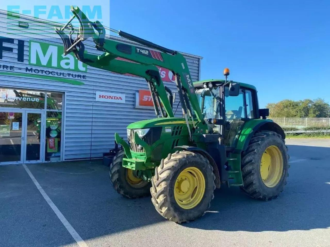 John Deere 6110 m powerquad + - Трактор: фото 1 John Deere 6110 m powerquad + - Трактор: фото 1