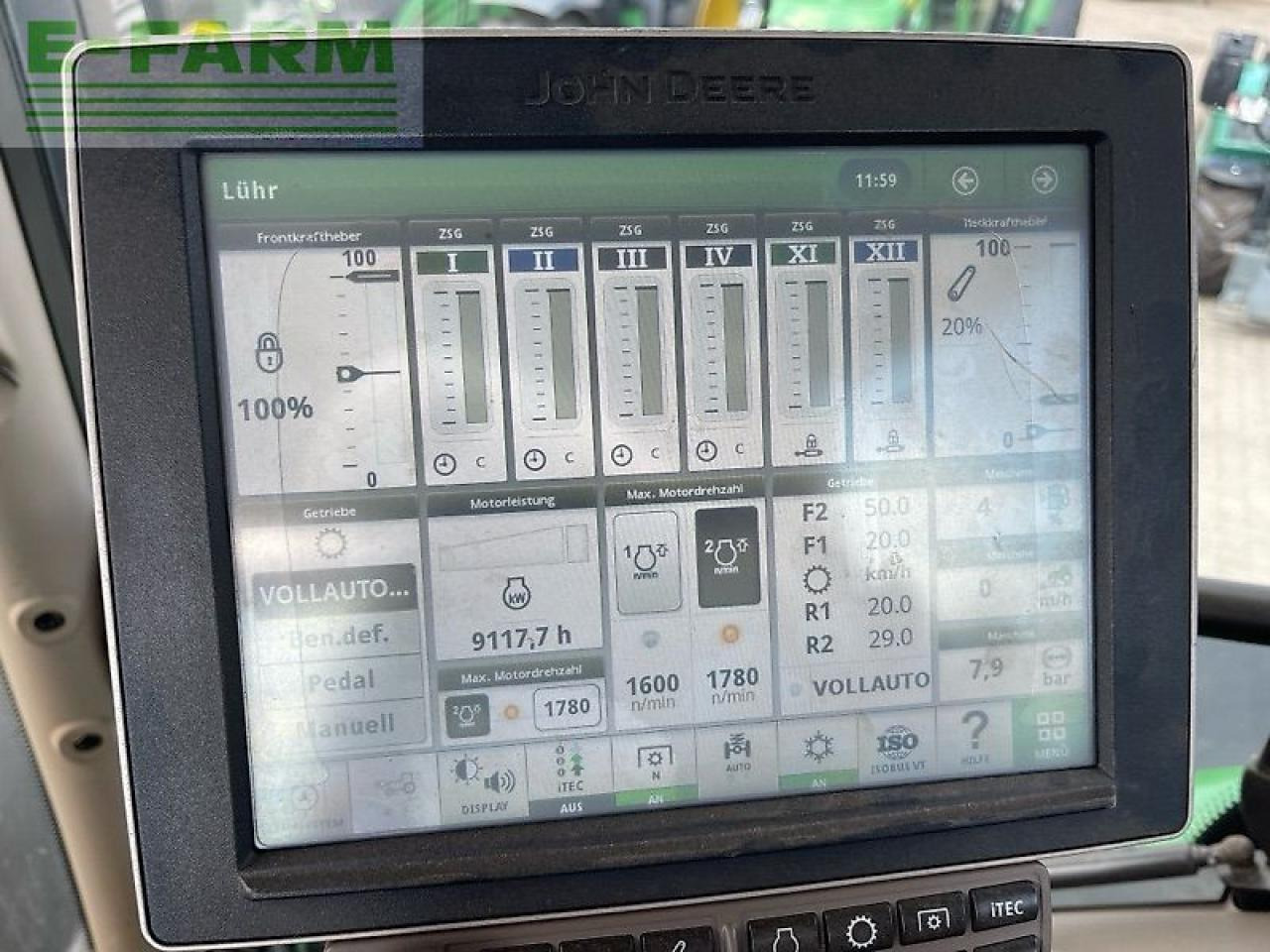 Трактор John Deere 6175 r: фото 16