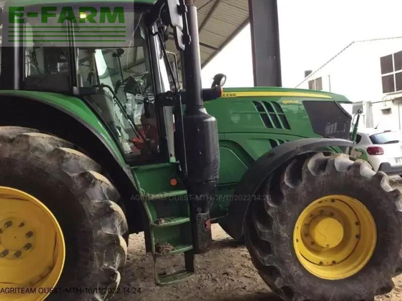 Трактор John Deere 6195m: фото 7