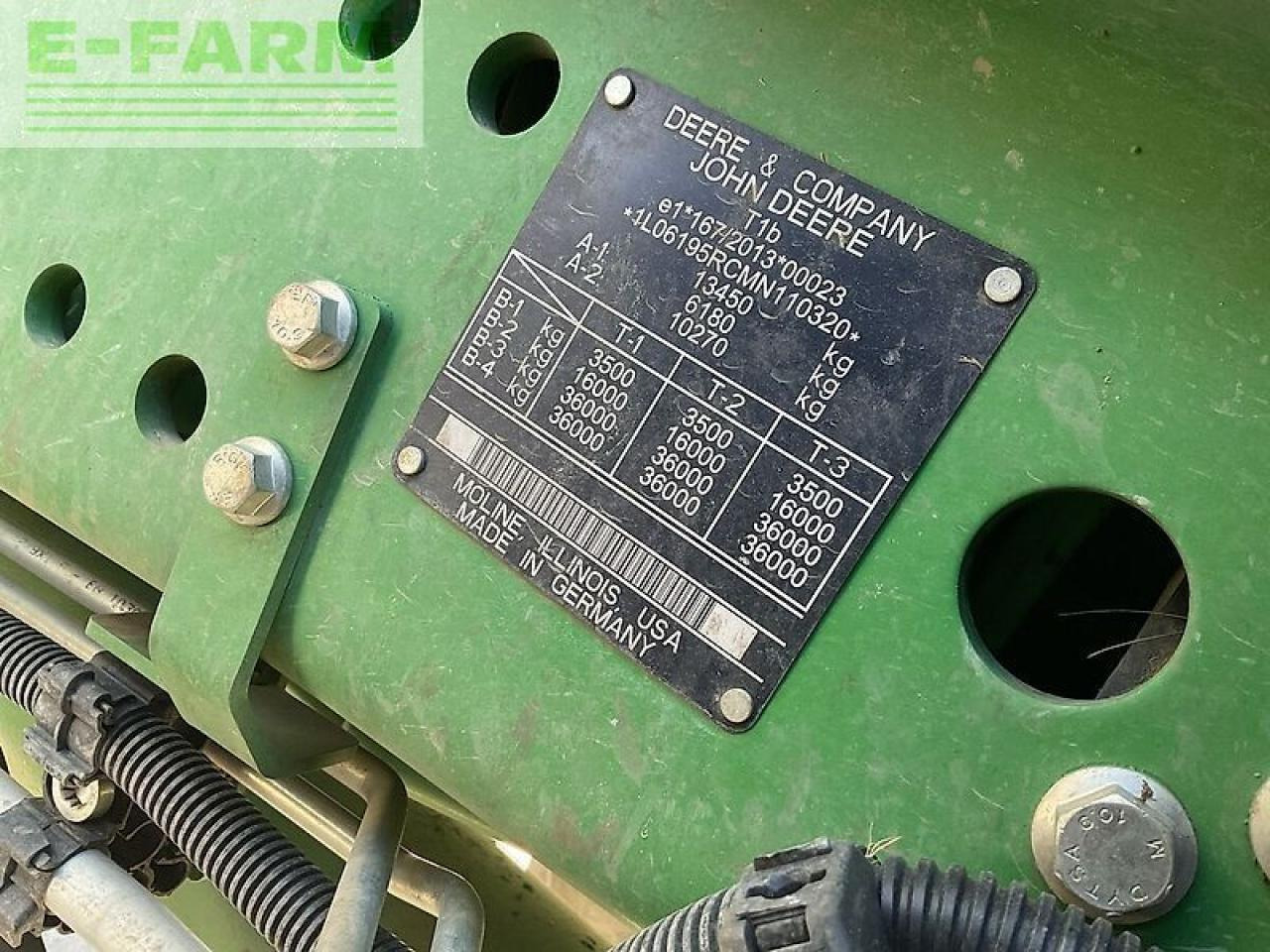 Трактор John Deere 6195r: фото 20