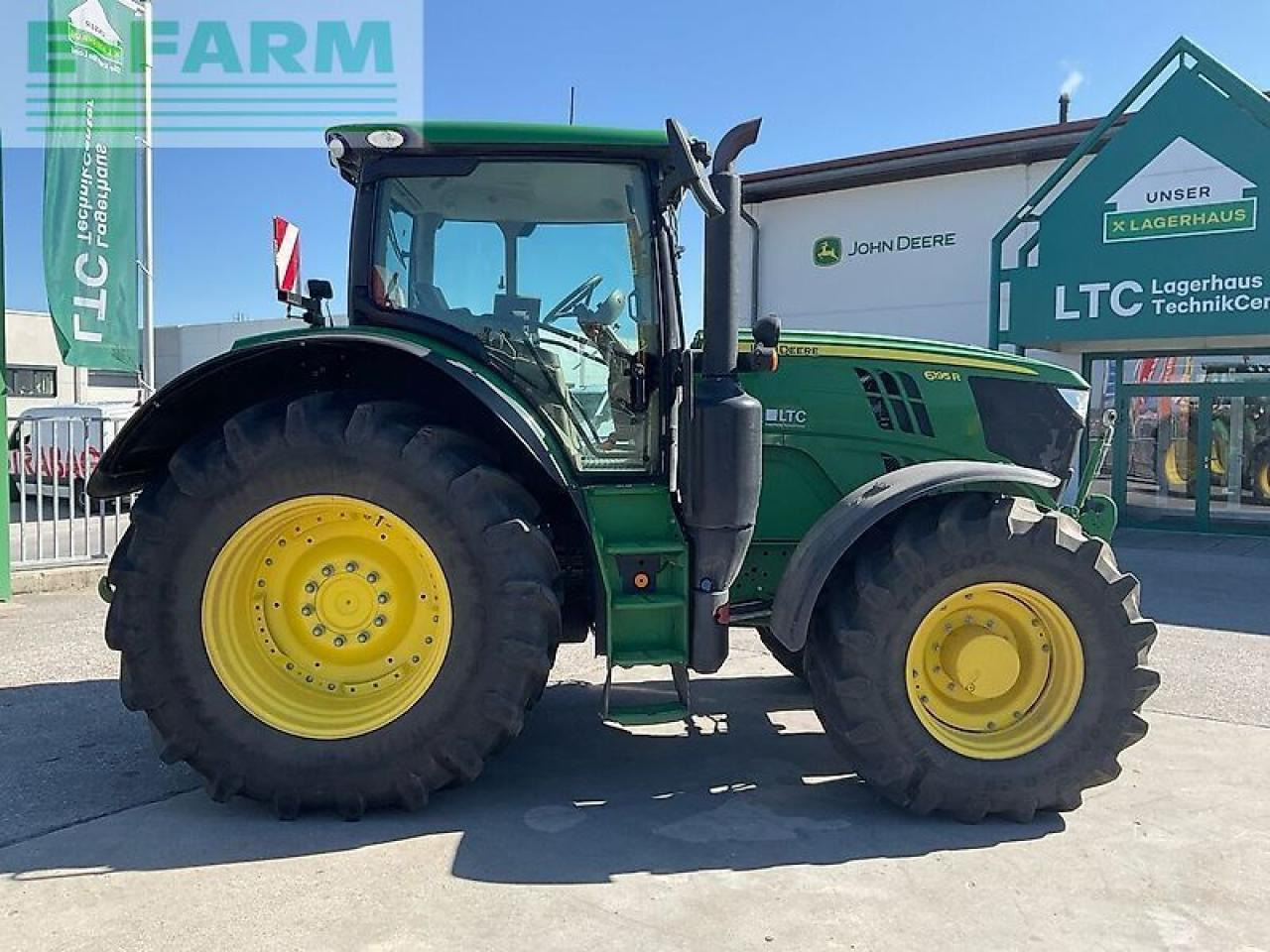 Трактор John Deere 6195r: фото 7