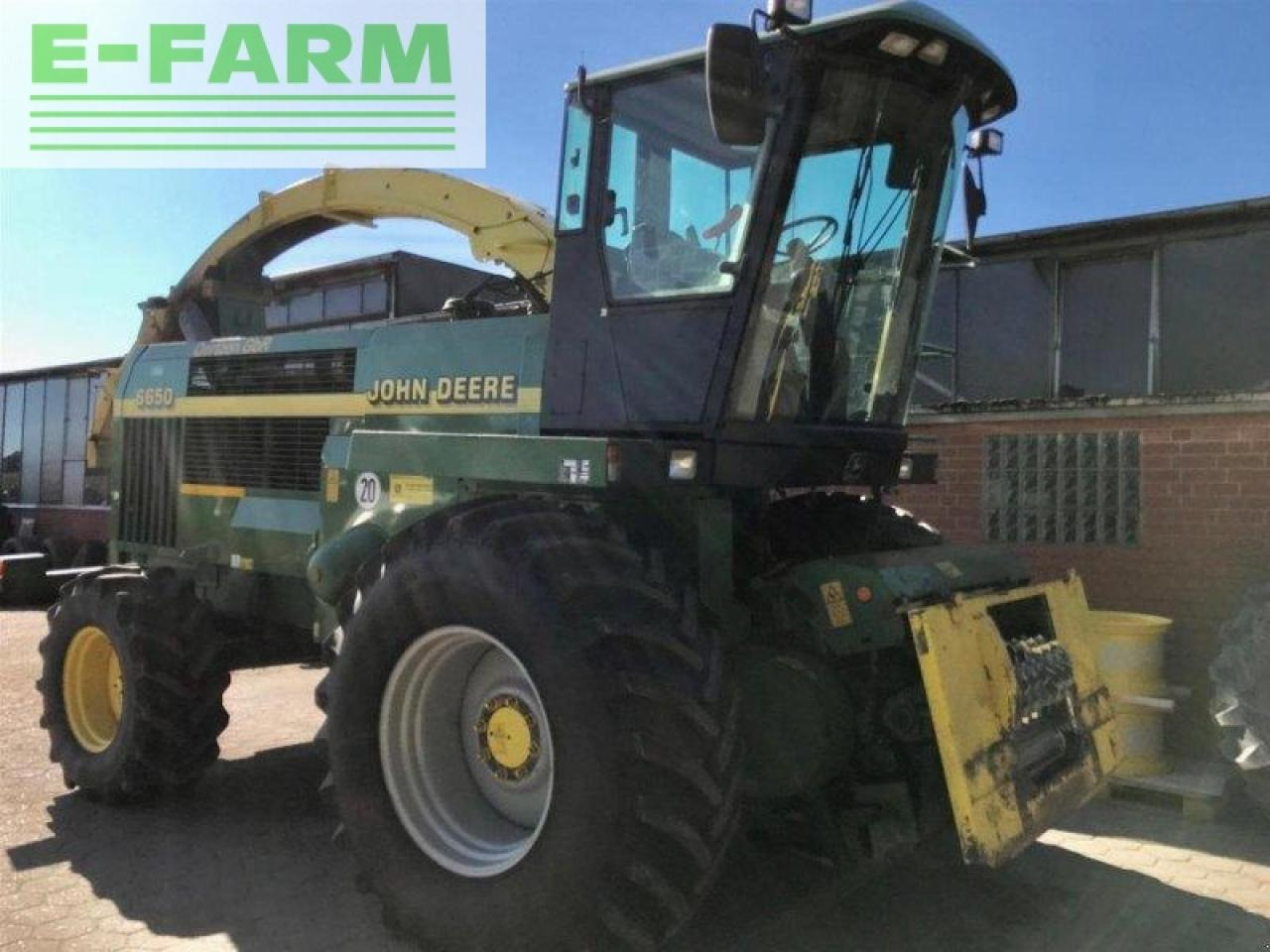 Кормоуборочный комбайн John Deere 6650: фото 6