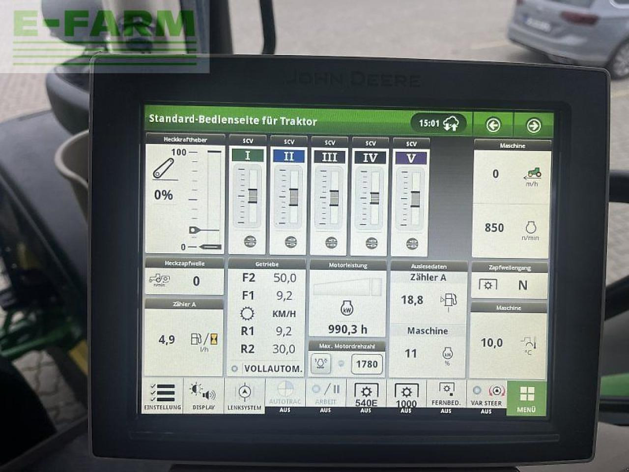 Трактор John Deere 6r 175: фото 10