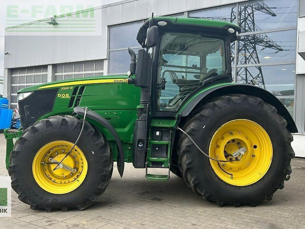 Трактор John Deere 7310r mit reifendruckregelanlage: фото 6