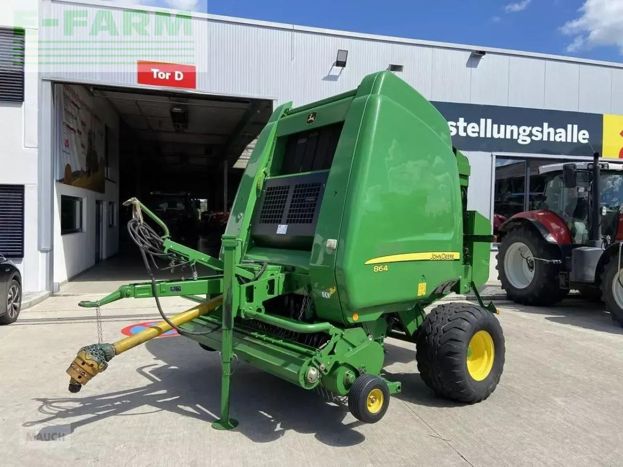 John Deere 864 - Пресс-подборщик тюковый: фото 1 John Deere 864 - Пресс-подборщик тюковый: фото 1