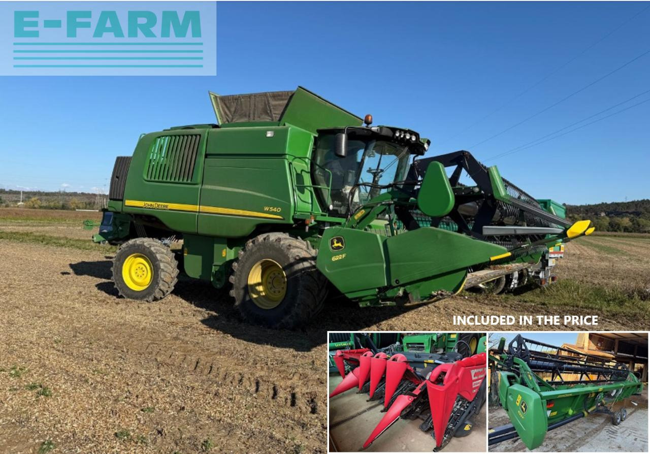John Deere W540 - Зерноуборочный комбайн: фото 1 John Deere W540 - Зерноуборочный комбайн: фото 1