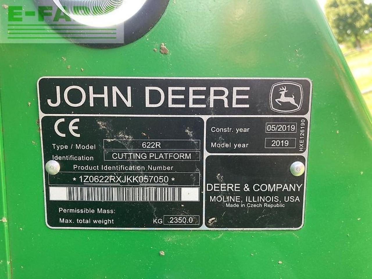 Зерноуборочный комбайн John Deere t550 hmt (my19): фото 20
