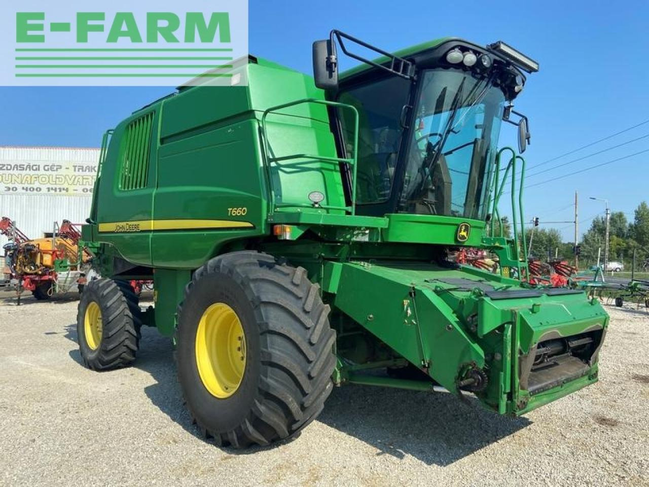 John Deere t660 - Зерноуборочный комбайн: фото 3 John Deere t660 - Зерноуборочный комбайн: фото 3