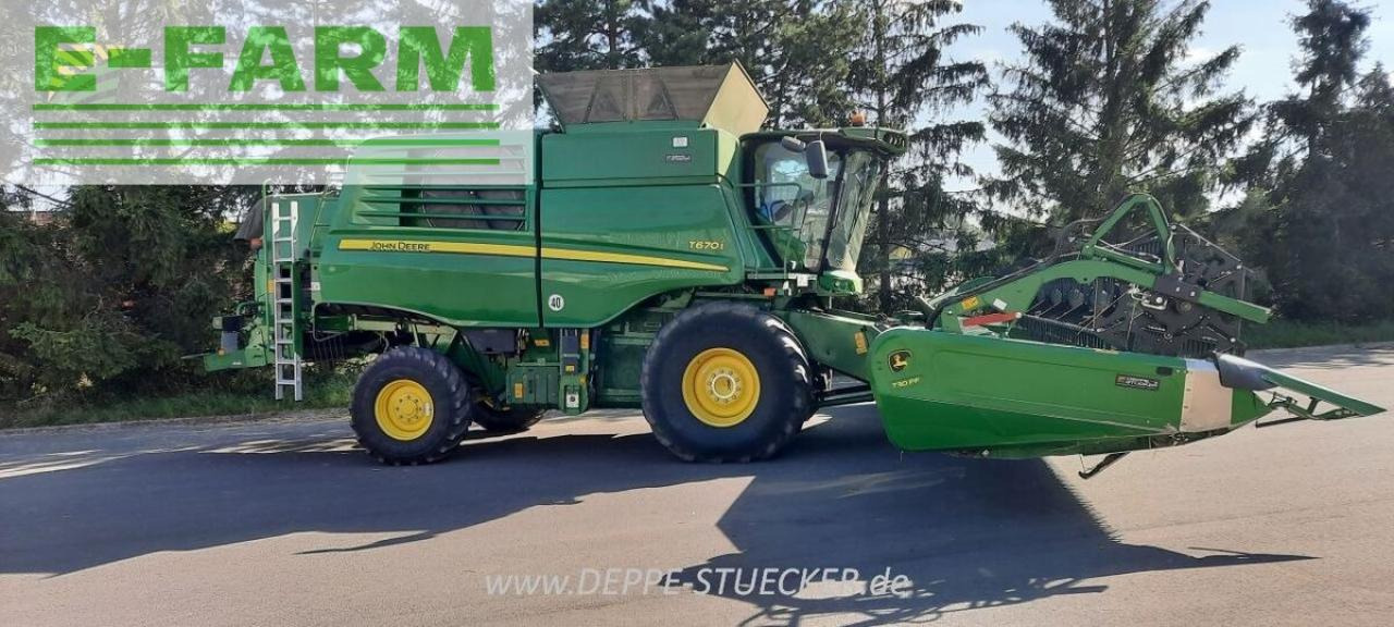 John Deere t670 - Зерноуборочный комбайн: фото 1 John Deere t670 - Зерноуборочный комбайн: фото 1