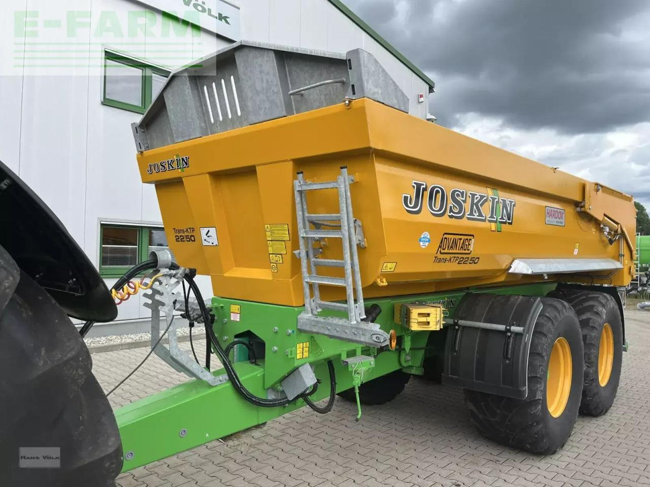 Joskin trans-ktp 22-50 hardox - Сельскохозяйственный прицеп-самосвал: фото 2 Joskin trans-ktp 22-50 hardox - Сельскохозяйственный прицеп-самосвал: фото 2