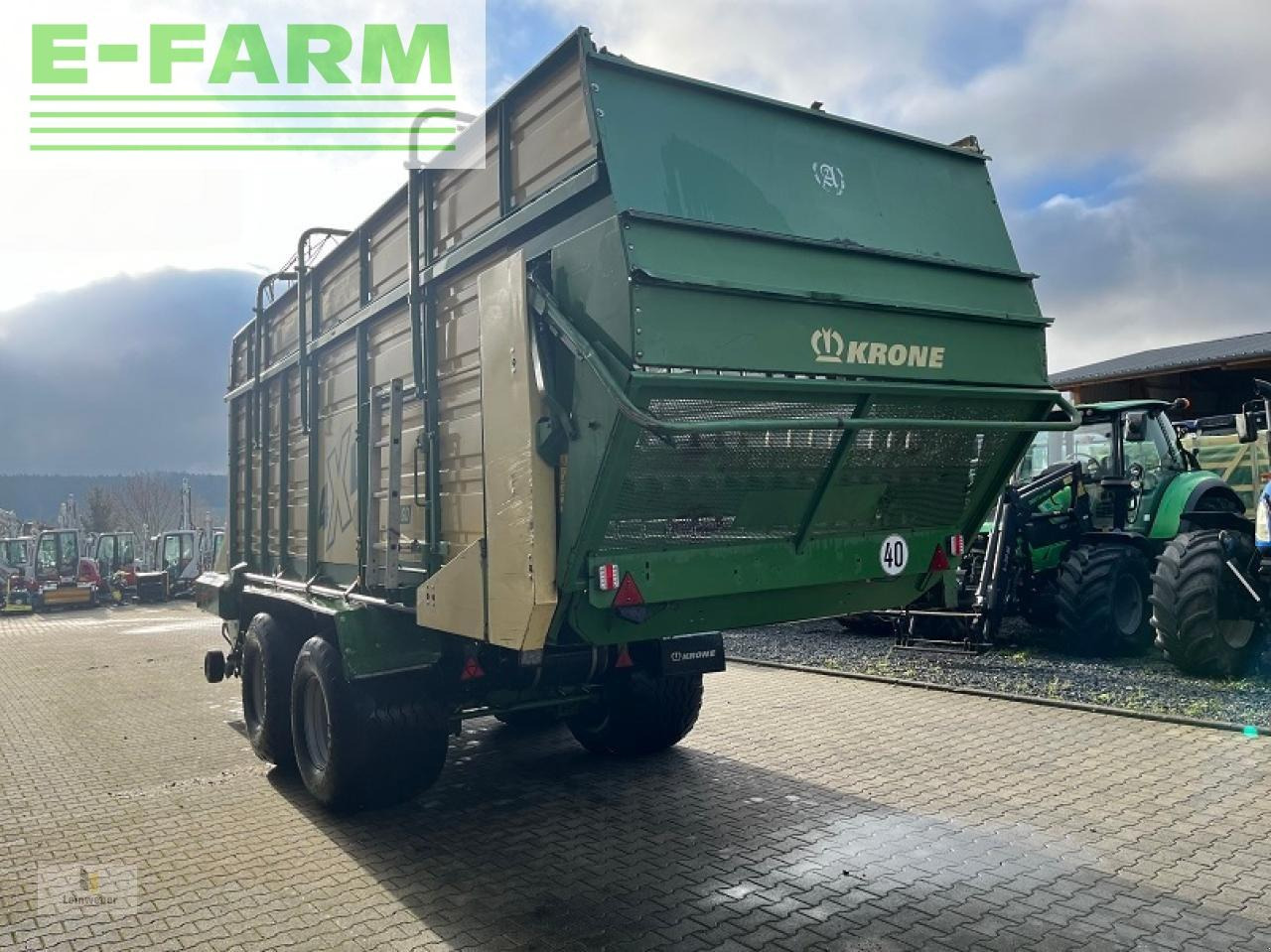 Krone 4 xl gd - Самозагружающийся прицеп: фото 4 Krone 4 xl gd - Самозагружающийся прицеп: фото 4
