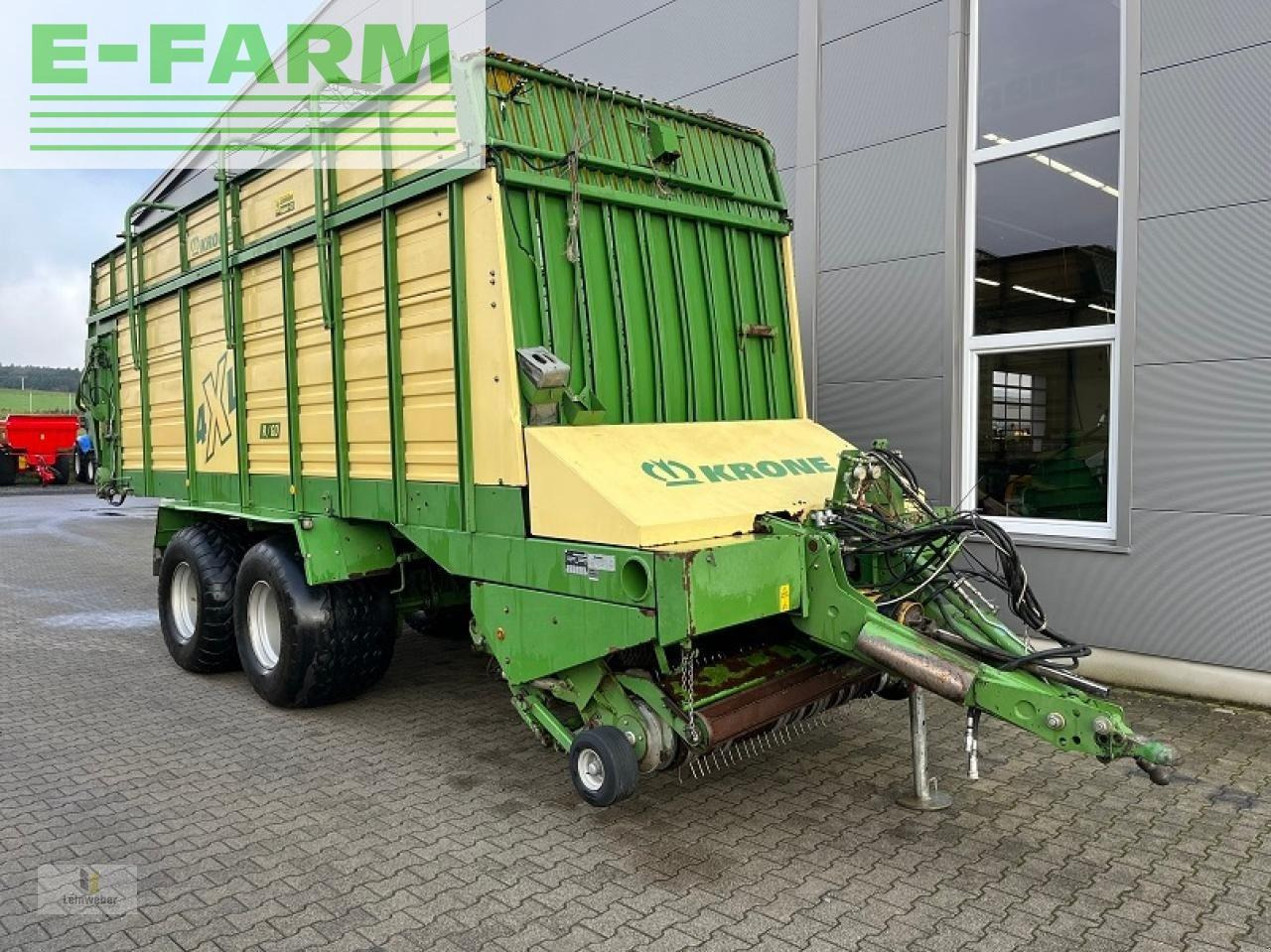 Krone 4 xl gd - Самозагружающийся прицеп: фото 1 Krone 4 xl gd - Самозагружающийся прицеп: фото 1
