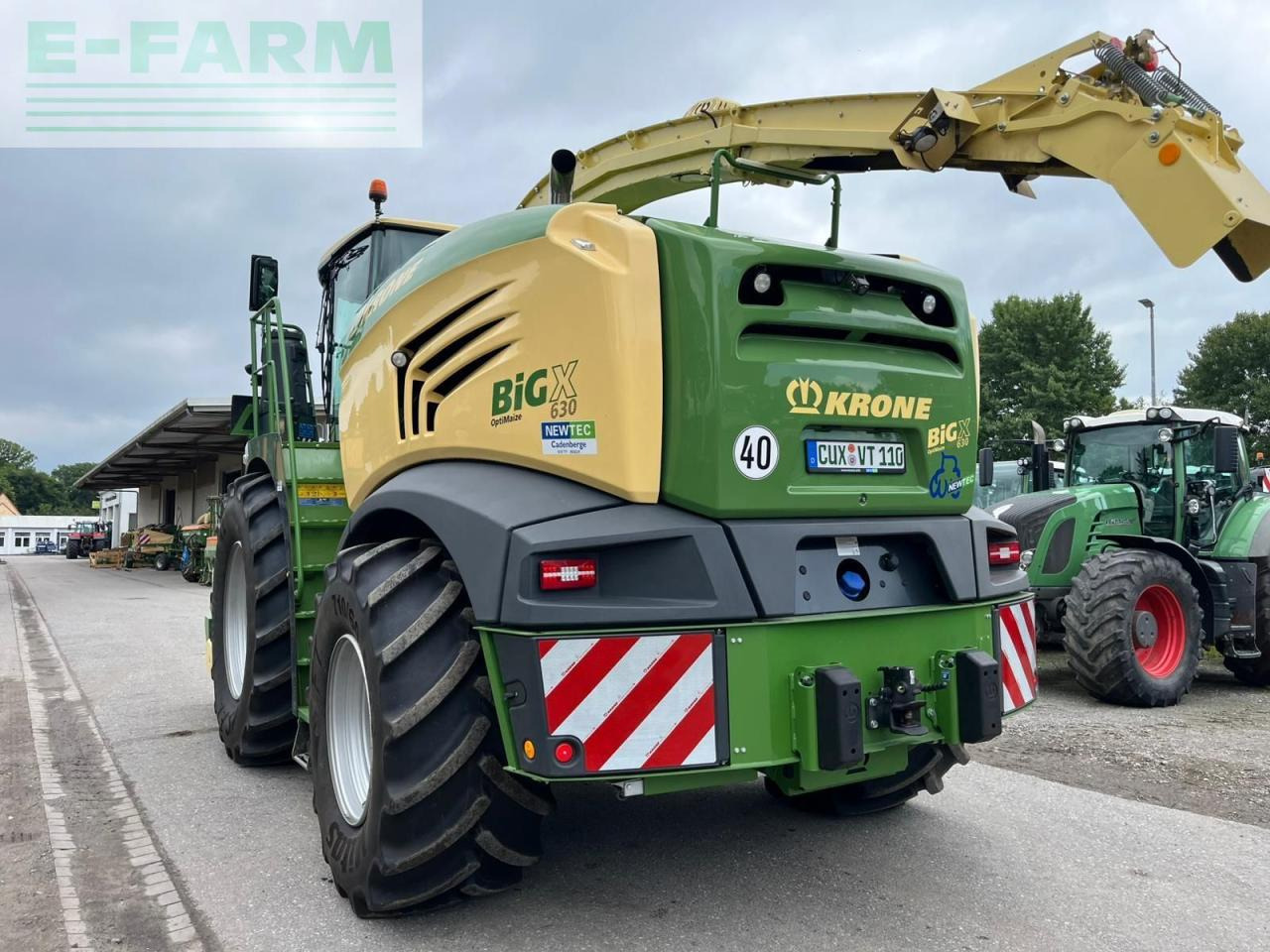 Krone Big X 630 - Кормоуборочный комбайн: фото 5 Krone Big X 630 - Кормоуборочный комбайн: фото 5