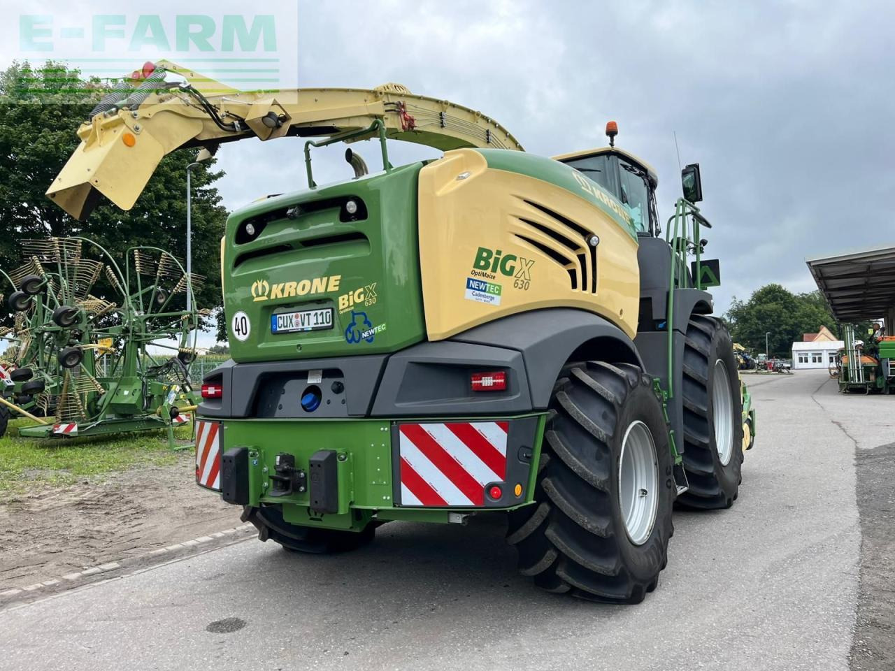 Krone Big X 630 - Кормоуборочный комбайн: фото 4 Krone Big X 630 - Кормоуборочный комбайн: фото 4
