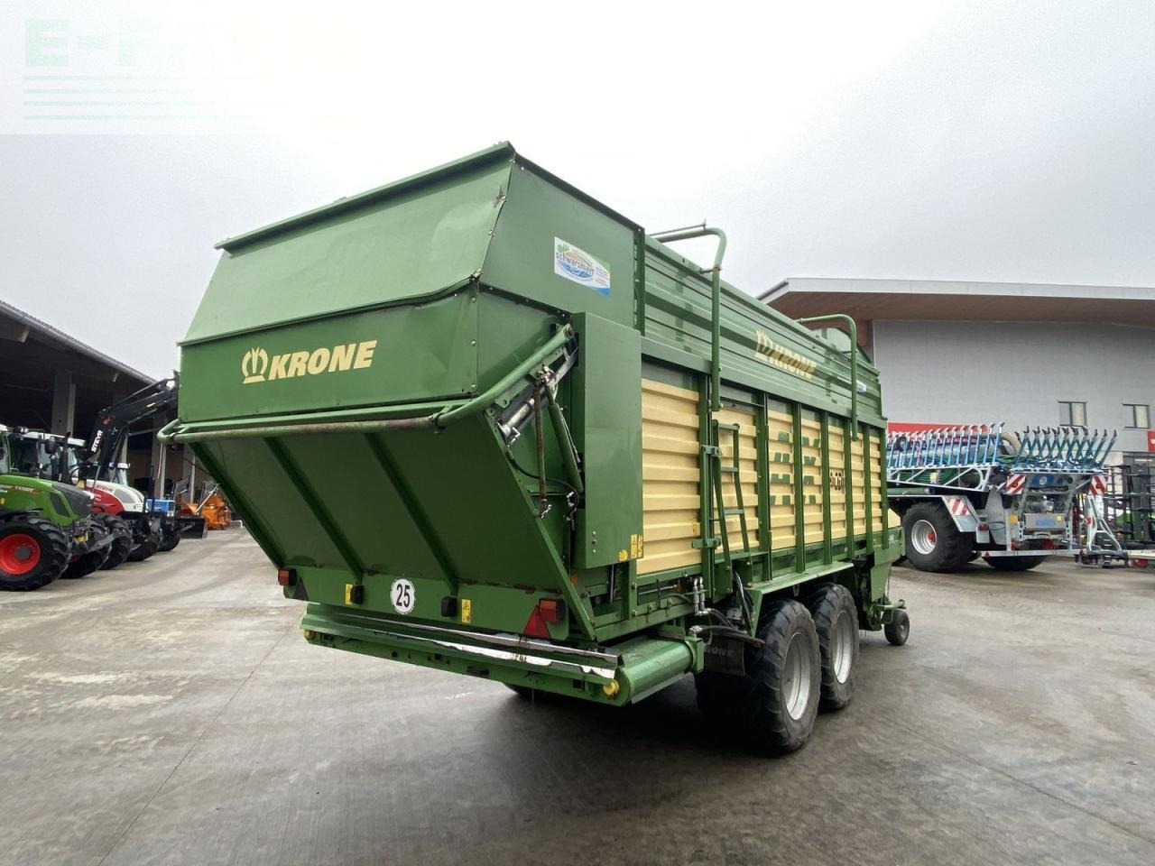 Krone ax 280 gd - Сельскохозяйственный прицеп-самосвал: фото 3 Krone ax 280 gd - Сельскохозяйственный прицеп-самосвал: фото 3