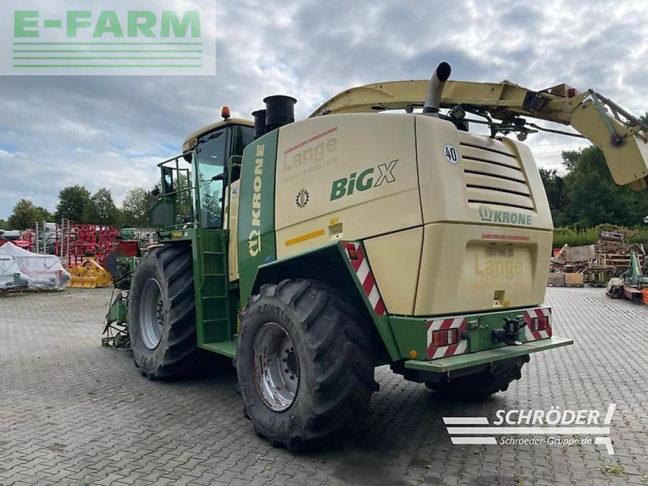 Krone big x 700 + easycollect 903 + easyflow - Кормоуборочный комбайн: фото 4 Krone big x 700 + easycollect 903 + easyflow - Кормоуборочный комбайн: фото 4