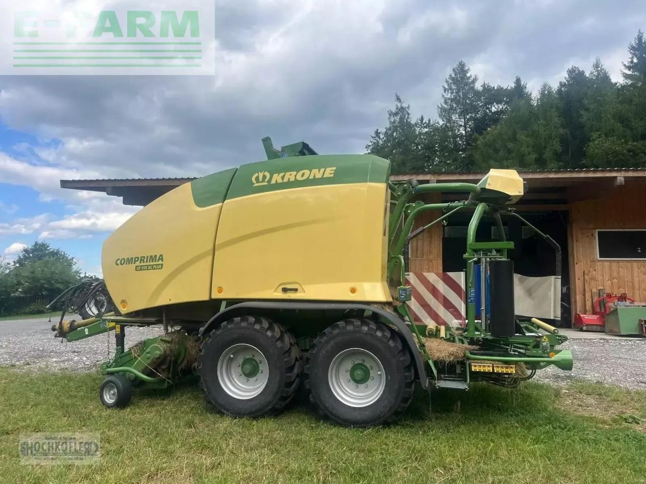 Krone comprima cf 155 xc plus - Пресс-подборщик тюковый: фото 4 Krone comprima cf 155 xc plus - Пресс-подборщик тюковый: фото 4