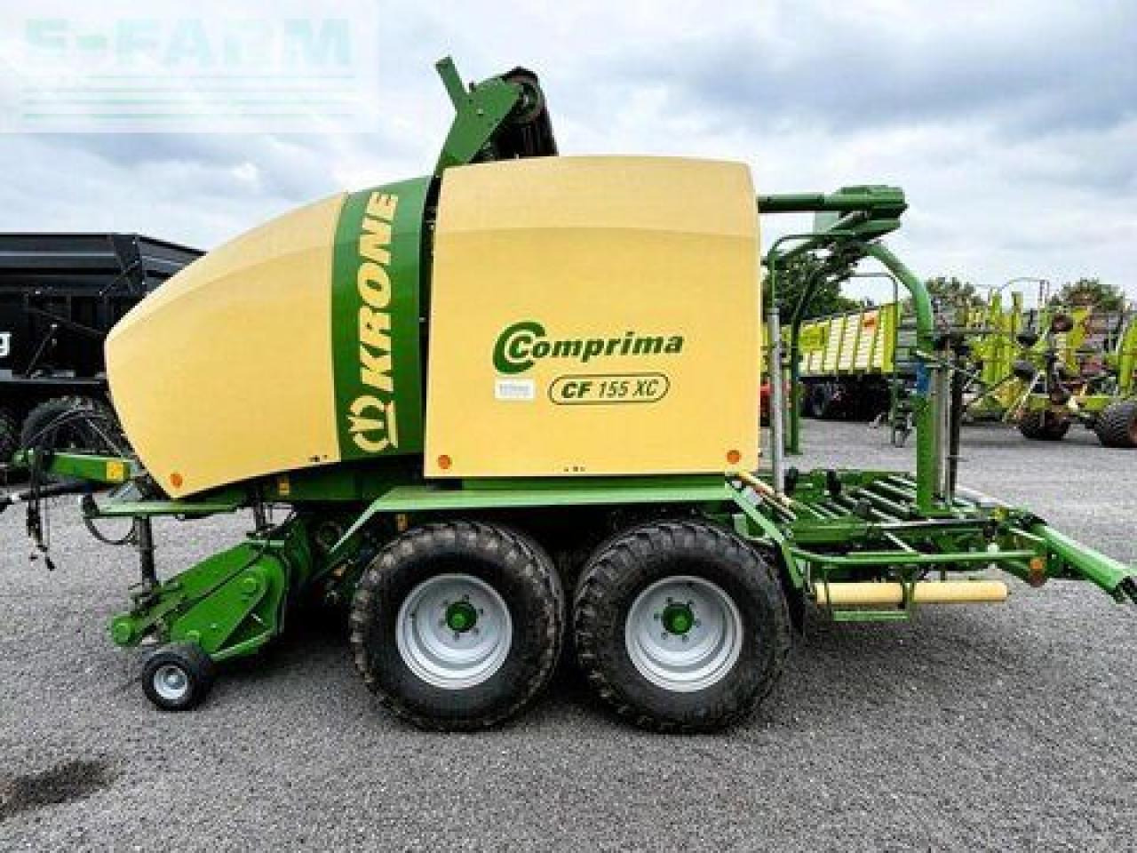 Krone comprima cf 155 xc, pressen-wickler-kombination - Пресс-подборщик тюковый: фото 1 Krone comprima cf 155 xc, pressen-wickler-kombination - Пресс-подборщик тюковый: фото 1