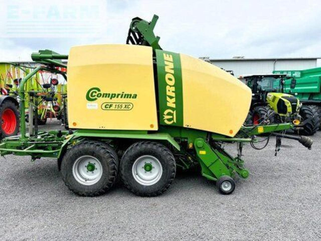 Krone comprima cf 155 xc, pressen-wickler-kombination - Пресс-подборщик тюковый: фото 2 Krone comprima cf 155 xc, pressen-wickler-kombination - Пресс-подборщик тюковый: фото 2