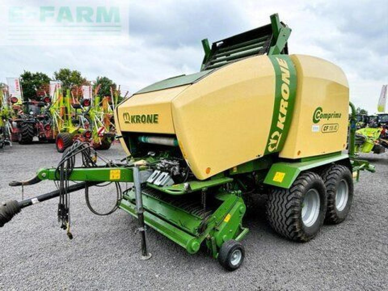 Krone comprima cf 155 xc, pressen-wickler-kombination - Пресс-подборщик тюковый: фото 4 Krone comprima cf 155 xc, pressen-wickler-kombination - Пресс-подборщик тюковый: фото 4