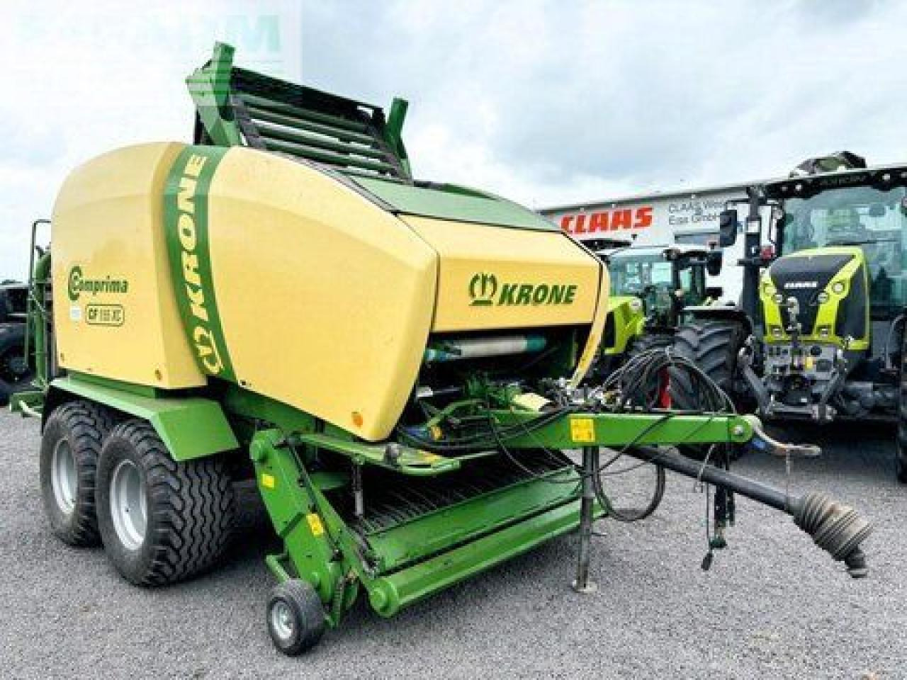 Krone comprima cf 155 xc, pressen-wickler-kombination - Пресс-подборщик тюковый: фото 3 Krone comprima cf 155 xc, pressen-wickler-kombination - Пресс-подборщик тюковый: фото 3