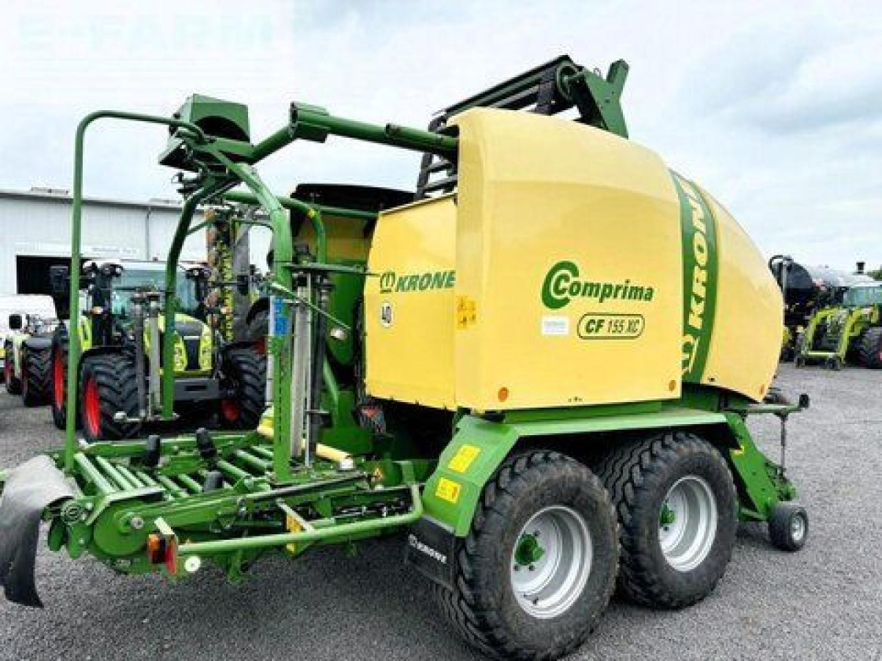 Krone comprima cf 155 xc, pressen-wickler-kombination - Пресс-подборщик тюковый: фото 5 Krone comprima cf 155 xc, pressen-wickler-kombination - Пресс-подборщик тюковый: фото 5