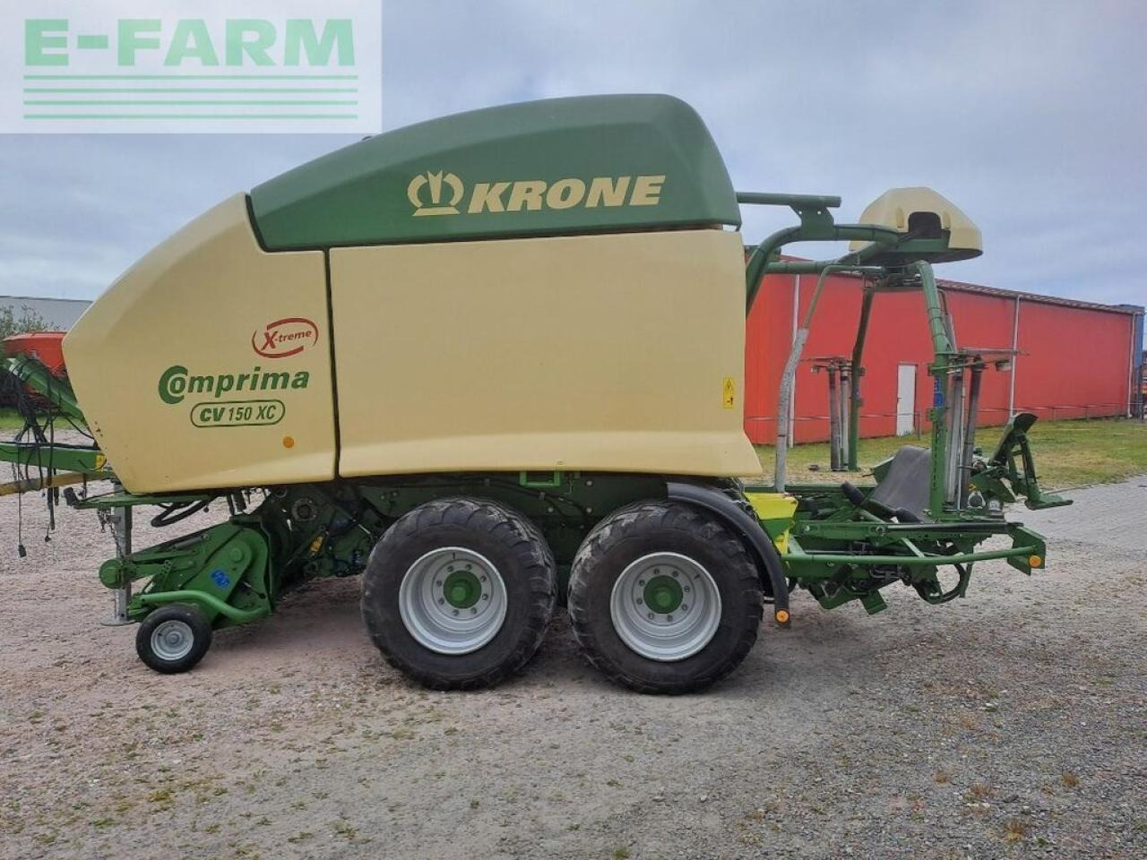 Krone comprima cv 150xc - Пресс-подборщик тюковый: фото 4 Krone comprima cv 150xc - Пресс-подборщик тюковый: фото 4