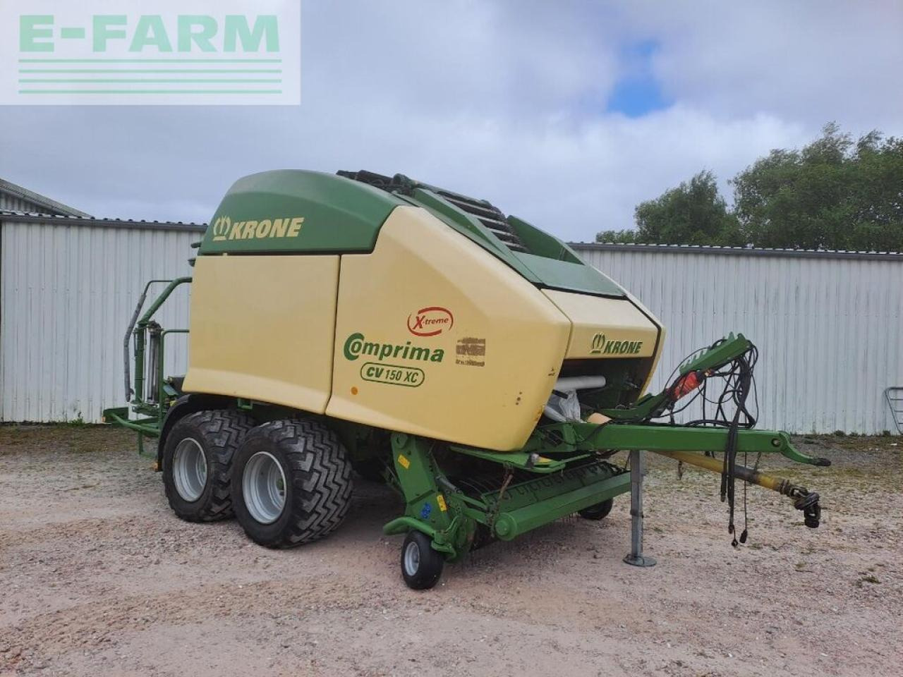 Krone comprima cv 150xc - Пресс-подборщик тюковый: фото 1 Krone comprima cv 150xc - Пресс-подборщик тюковый: фото 1