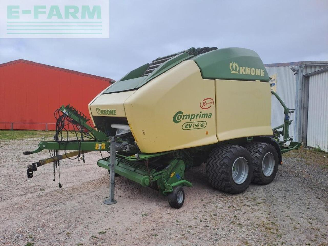 Krone comprima cv 150xc - Пресс-подборщик тюковый: фото 3 Krone comprima cv 150xc - Пресс-подборщик тюковый: фото 3