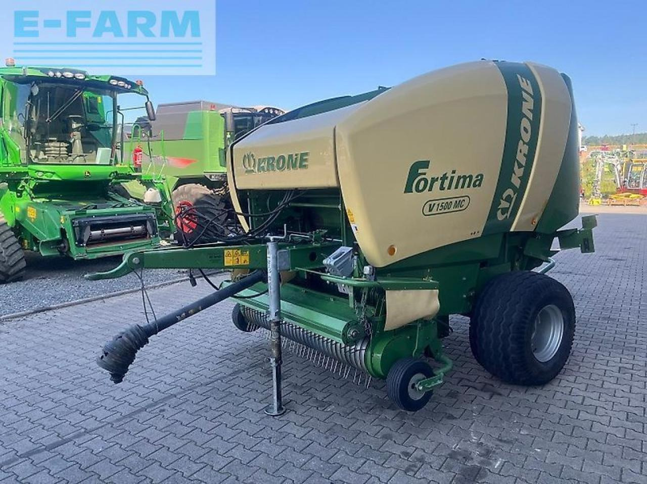 Krone fortima v 1500 mc - Пресс-подборщик тюковый: фото 2 Krone fortima v 1500 mc - Пресс-подборщик тюковый: фото 2