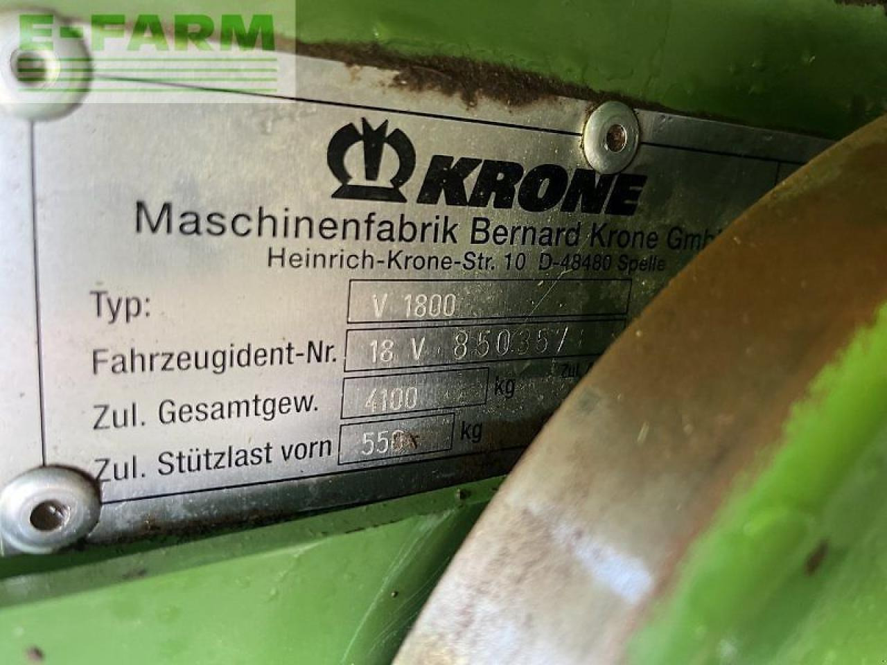 Пресс-подборщик тюковый Krone fortima v 1800 mc: фото 11