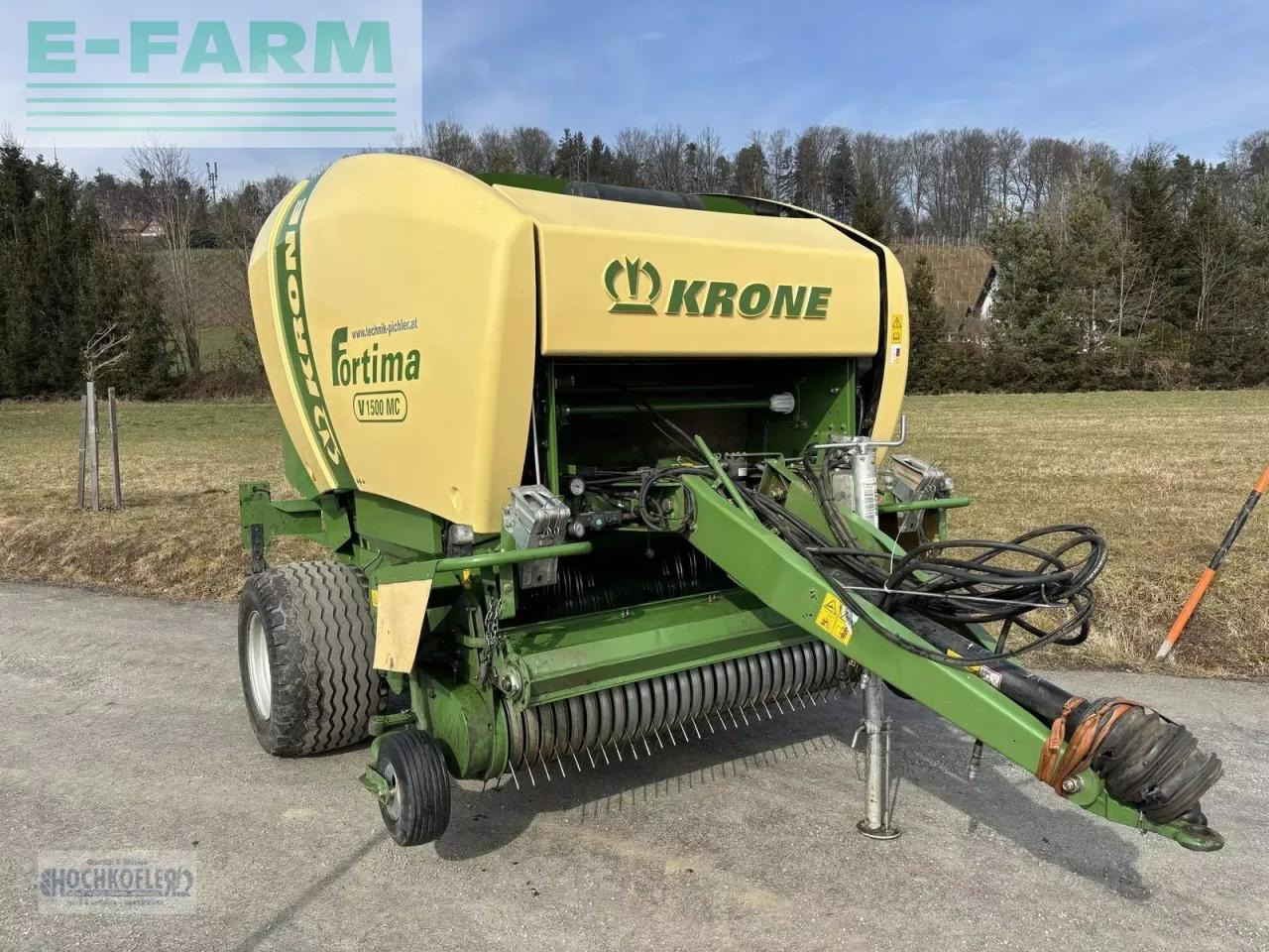 Krone fortima v1500mc - Пресс-подборщик тюковый: фото 4 Krone fortima v1500mc - Пресс-подборщик тюковый: фото 4