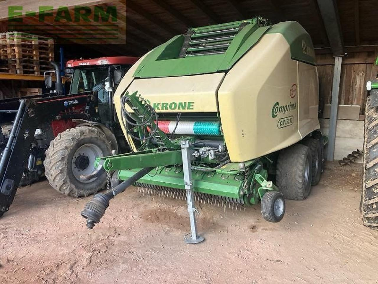 Krone gebr. comprima cv150xc presse - Пресс-подборщик тюковый: фото 1 Krone gebr. comprima cv150xc presse - Пресс-подборщик тюковый: фото 1