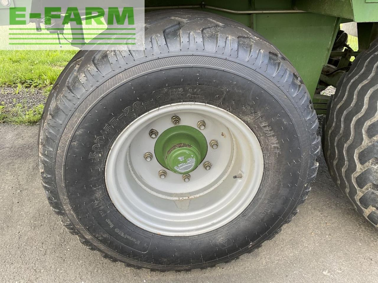 Сельскохозяйственный прицеп-самосвал Krone krone ladewagen titan r 48/gd: фото 8
